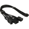 PC kabel Inter Tech GPU-02 kabel 1x 12+4pin na 3x 8pin PCIe, 34cm 88885615