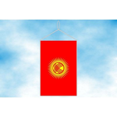 LIBEA, s.r.o. Kyrgyzstán stolní vlaječka Uchycení: Šňůrka (pro zavěšení) – Hledejceny.cz