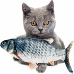 Iso Trade Hračka pro kočky ryba – Zboží Mobilmania