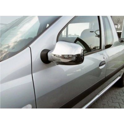 Nerezové kryty zpětných zrcátek Dacia Duster 1 (2014-2018) | Zboží Auto