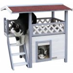 Kerbl Bouda Ontario bílá 77 x 50 x 73 cm – Sleviste.cz