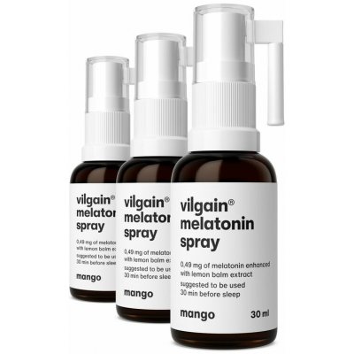 Vilgain Melatonin ve spreji mango 30 ml – Hledejceny.cz
