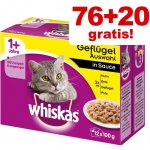 Whiskas Senior 7+ drůbeží výběr v želé 96 x 100 g – Hledejceny.cz