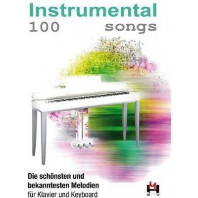 100 Instrumental Songs noty, akordy pro keyboard