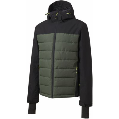 Crivit pánská lyžařská bunda černá/khaki – Zboží Dáma