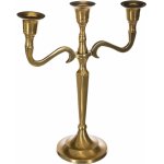 Atmosphera Zlatý svícen na 3 úzké svíčky – Zbozi.Blesk.cz