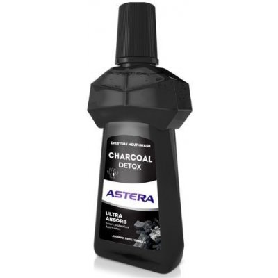 Astera s uhlím proti zubnímu kazu 300 ml – Hledejceny.cz