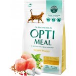 OPTIMEAL Kompletní suché krmivo pro dospělé kočky kuře 0,7 kg – Hledejceny.cz