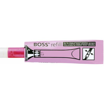 Stabilo zvýrazňovač Boss Original 2-5mm náplň růžová – Hledejceny.cz