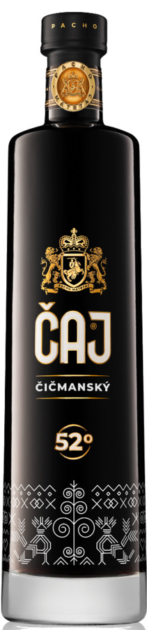 Pacho Matrtaj Čičmanský Čaj 52% 0,7 l (holá láhev)
