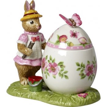 Villeroy & Boch Bunny Tales dóza kraslice se zaječicí Annou