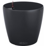 Lechuza Samozavlažovací květináč Classico Color plast 21 x 20 cm tm.šedý – Hledejceny.cz