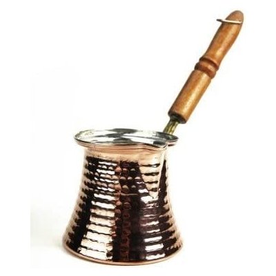 SHI SHAKTI Enterprises Měděná džezva na tureckou kávu Copper 220 ml – Zboží Dáma