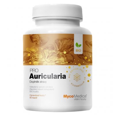MycoMedica Auricularia PRO 90 kapslí – Hledejceny.cz