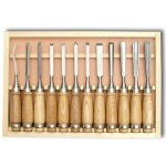 dláto řezbářské sada 12díl., dřev.kazeta – Zboží Mobilmania