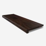 Vnitřní parapet dřevotřískový 580x40 mm, Tmavý ořech – Hledejceny.cz