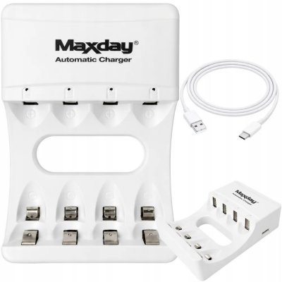Verk 02054 Nabíječka na baterie AA/AAA s USB-C – Hledejceny.cz