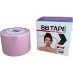 BB Tape Tejp na obličej Růžová cherry 5 cm x 5 m – Zboží Dáma
