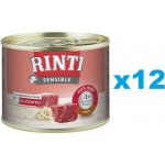Rinti Sensible hovězí a rýže 12 x 185 g – Hledejceny.cz