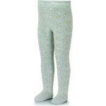 Sterntaler punčocháče termo froté zimní šedé puntíky – Zboží Dáma