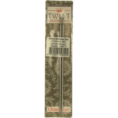 ChiaoGoo jehlice Twist M 13 cm 2.25mm – Sleviste.cz