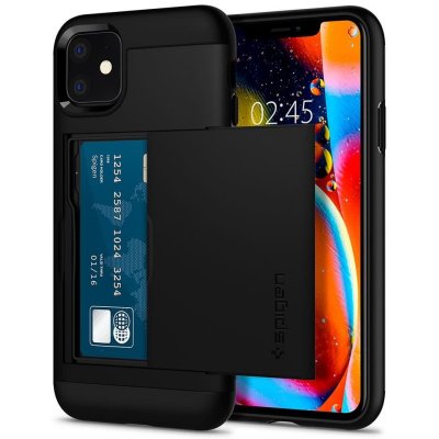 Pouzdro Spigen Slim Armor Cs Iphone 11 Černé – Zbozi.Blesk.cz