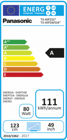 Panasonic TX-49FSW504S návod, fotka