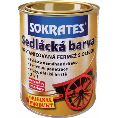 Sokrates Sedlácká barva 0,7 l zelená polomat – Zboží Mobilmania