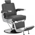 Hair System Barber's Chair holičské křeslo BM88066 šedá – Zboží Dáma