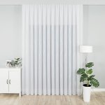 Kusová záclona Valéria s olůvkem - stříbrná 300x400 – Hledejceny.cz