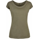 Built your Brand Wide Neck Olivová – Hledejceny.cz