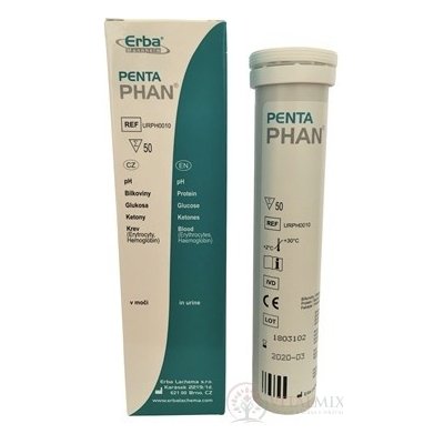 PentaPhan diagnostické proužky na moč 50 ks – Sleviste.cz