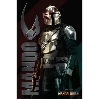 Plakát 61x91,5cm Star Wars: The Mandalorian - Mando – Zboží Mobilmania