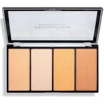 make-up Revolution London Re-loaded Palette paletka pudrových rozjasňovačů Lustre Lights Warm 20 g – Sleviste.cz
