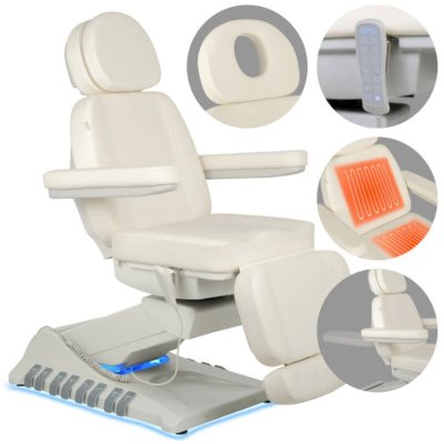 Habys elektrické kosmetické křeslo Luxoria PRO 5 bílá – Zboží Dáma