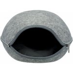 Trixie Luna Plstěná jeskyně se zipem světle šedá 40 x 24 x 46 cm – Hledejceny.cz