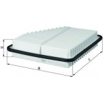 Vzduchový filtr MAHLE LX 2681 – Hledejceny.cz