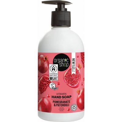Organic Shop Vitamin Hand Soap Pomegranate & Patchouli 500 ml