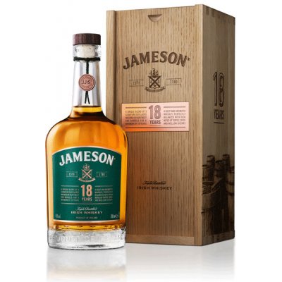 Whiskey Jameson 18y 46% 0,7 l (karton) – Hledejceny.cz