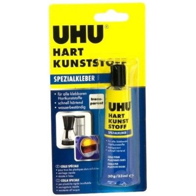 UHU Hart Kunststoff 33ml/30g na tvrdé plasty UHU