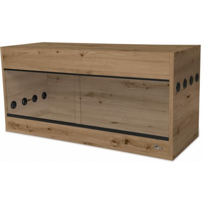 Diversa dřevěné terárium dub artisan 100 x 40 x 52 cm – Zbozi.Blesk.cz