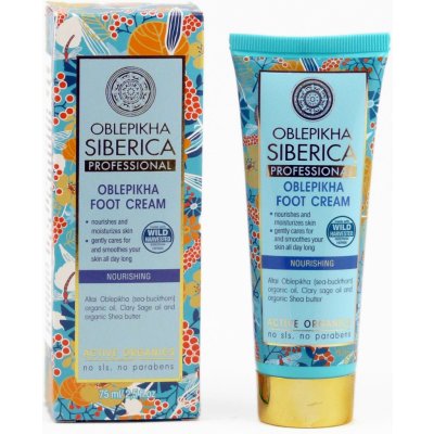 Natura Siberica rakytníkový krém na nohy výživný 75 ml – Hledejceny.cz