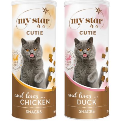 My Star Freeze Dried Snacks míchané balení kuřecí a kachní 2 x 25 g – Zboží Mobilmania