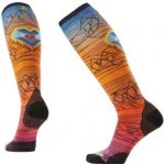 Smartwool Junior Ski Zero Cushion Geo Peaks Print OTC Socks – Zboží Dáma
