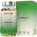 Aavalabs Vegan Omega-3 z mořských řas 90 kapslí – Hledejceny.cz