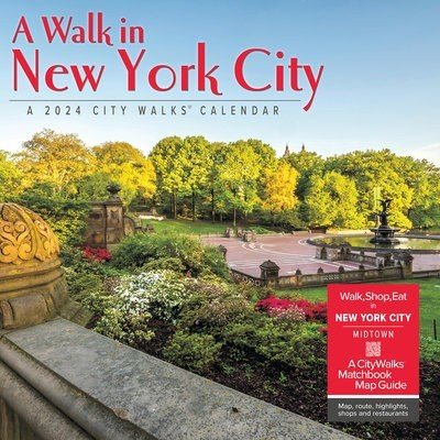 Walk in New York City 12 X 12 Wall 2024
