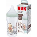 Nuk Perfect Match láhev s kontrolou teploty Disney Medvídek Pú 260 ml – Sleviste.cz