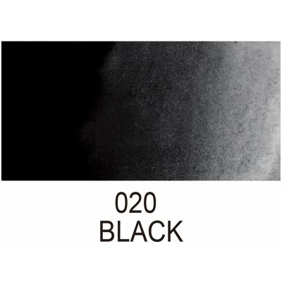 Kuretake Akvarelová barva v pánvičce Gansai Tambi 20 Black – Zboží Dáma