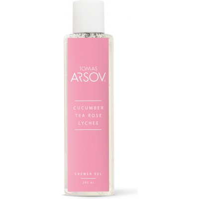Tomas Arsov CUCUMBER TEA ROSE LYCHEE Tělový balzám 200 ml – Zboží Dáma