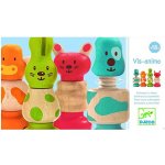 Djeco Dřevěná šroubovací zvířátka – Zboží Dáma